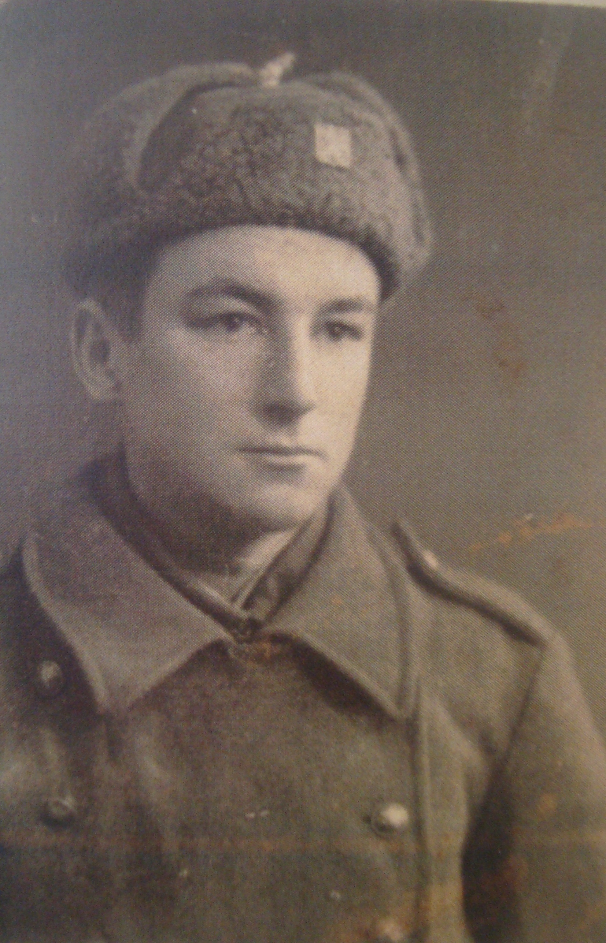 Václav Valoušek, krátce po vstupu do armády v roce 1944