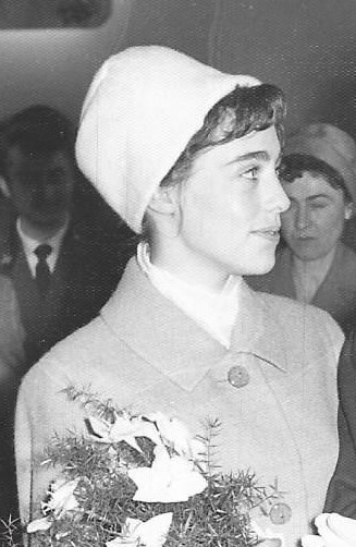 Anna Grušová v roce 1962