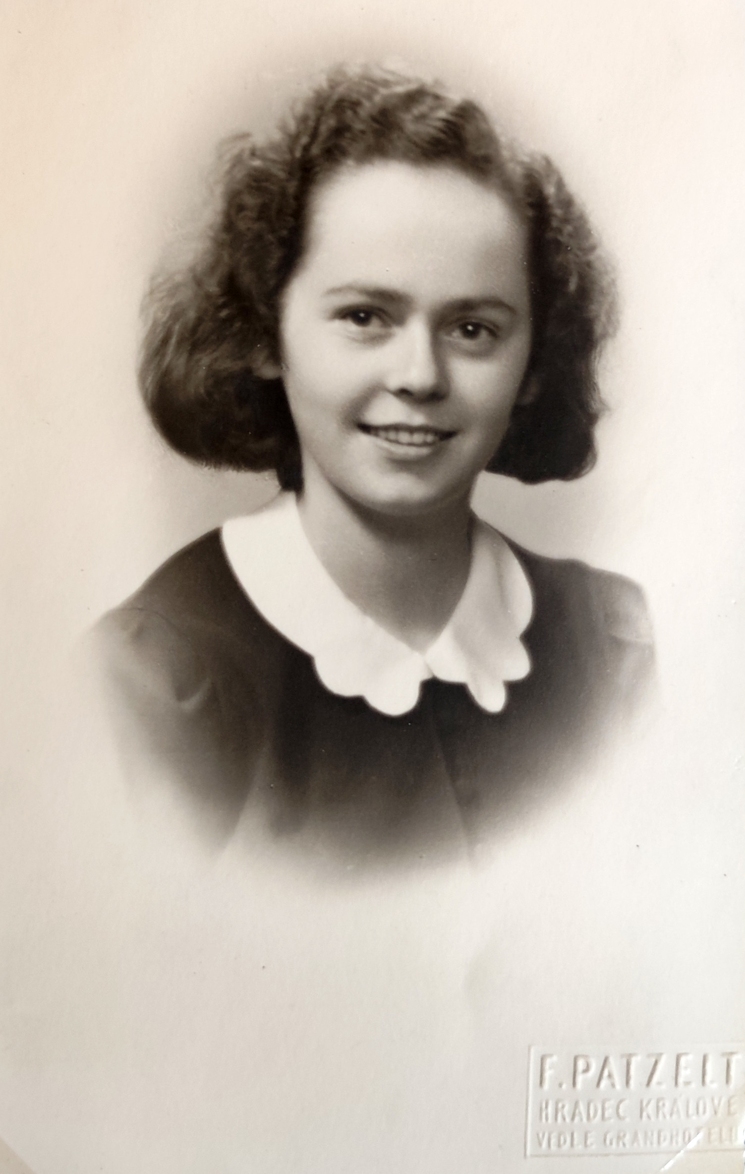 Graduation photo from high school in 1939