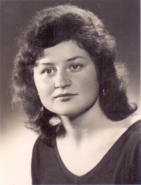 Anděla Bečicová in the year 1962 