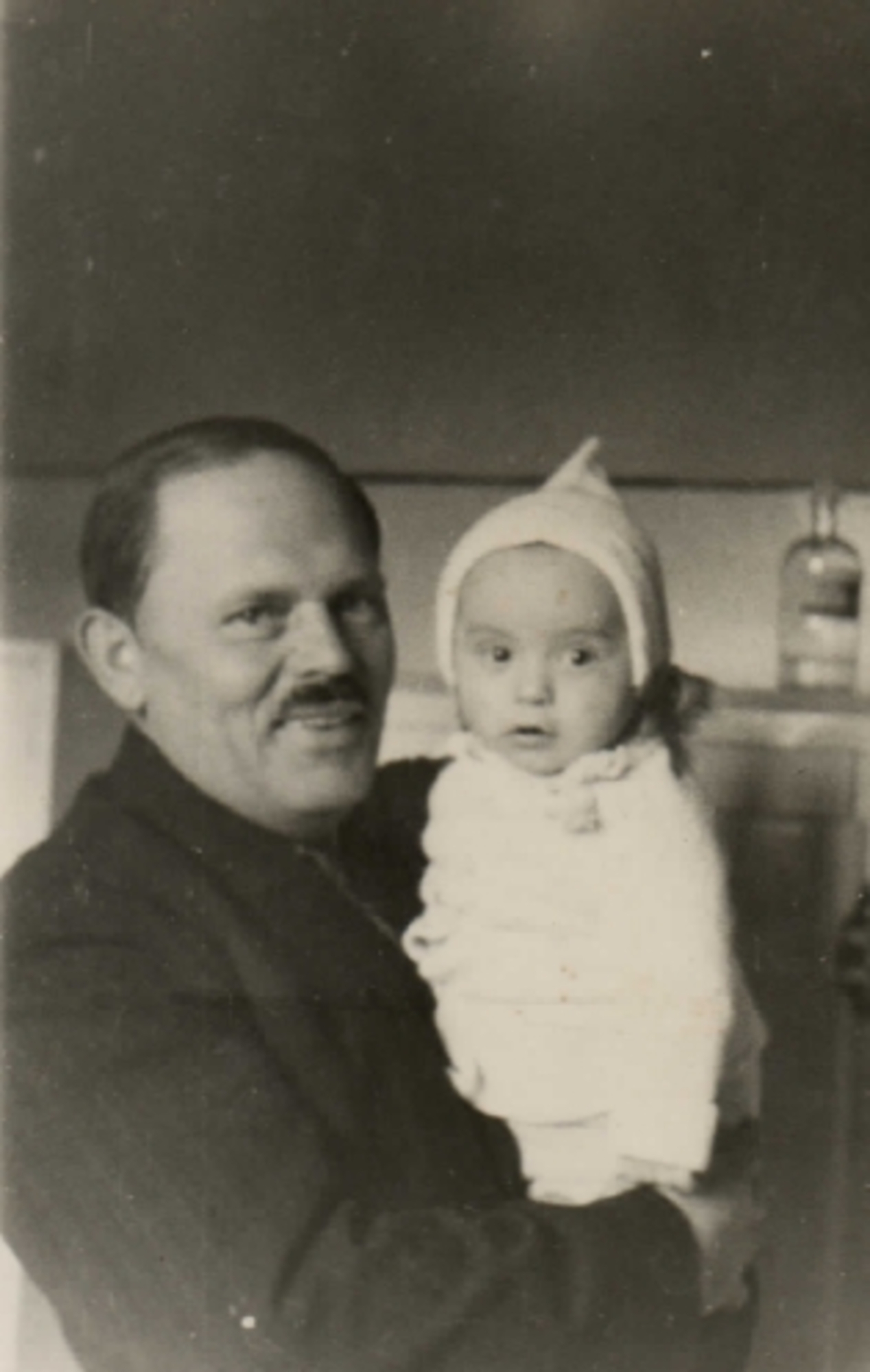 With grandfather Tůma on January 10, 1943