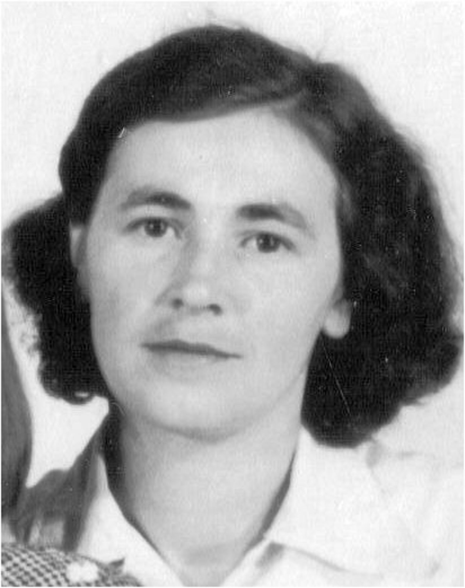 Anna Šrotýřová in 1950