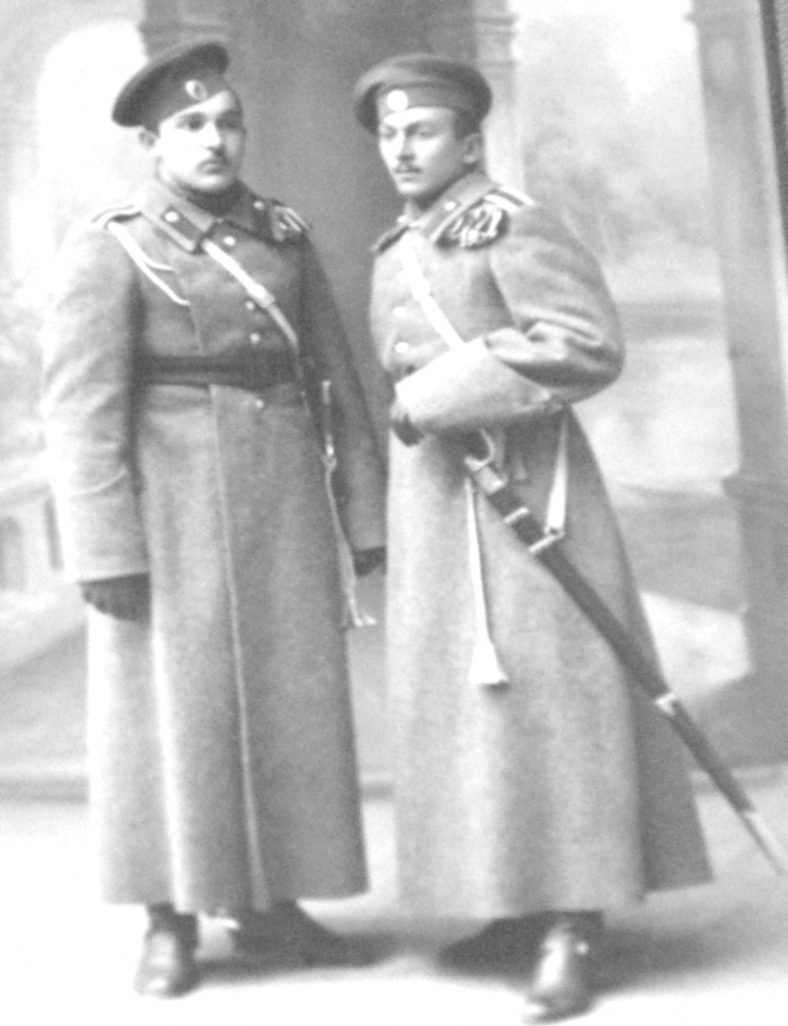 Gulnara Kandelakis mama - Mikheil Kandelaki (left) (historic)