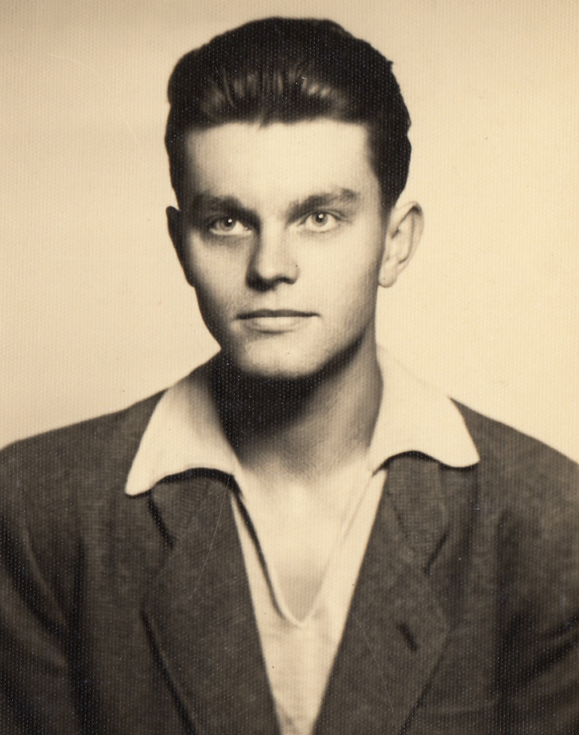 Jan Jeník in his university years - around 1950