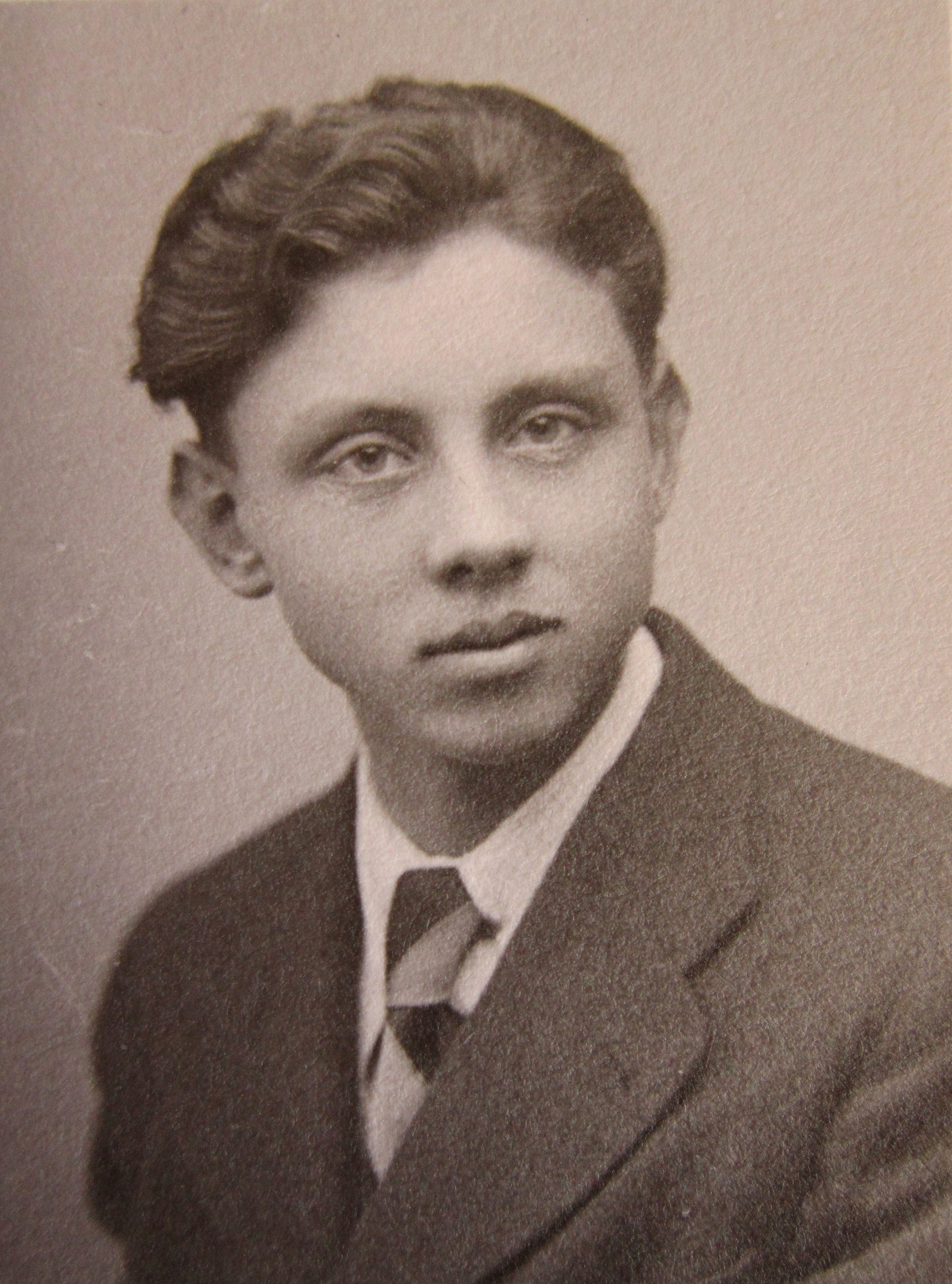 Rudolf Reinold in his youth