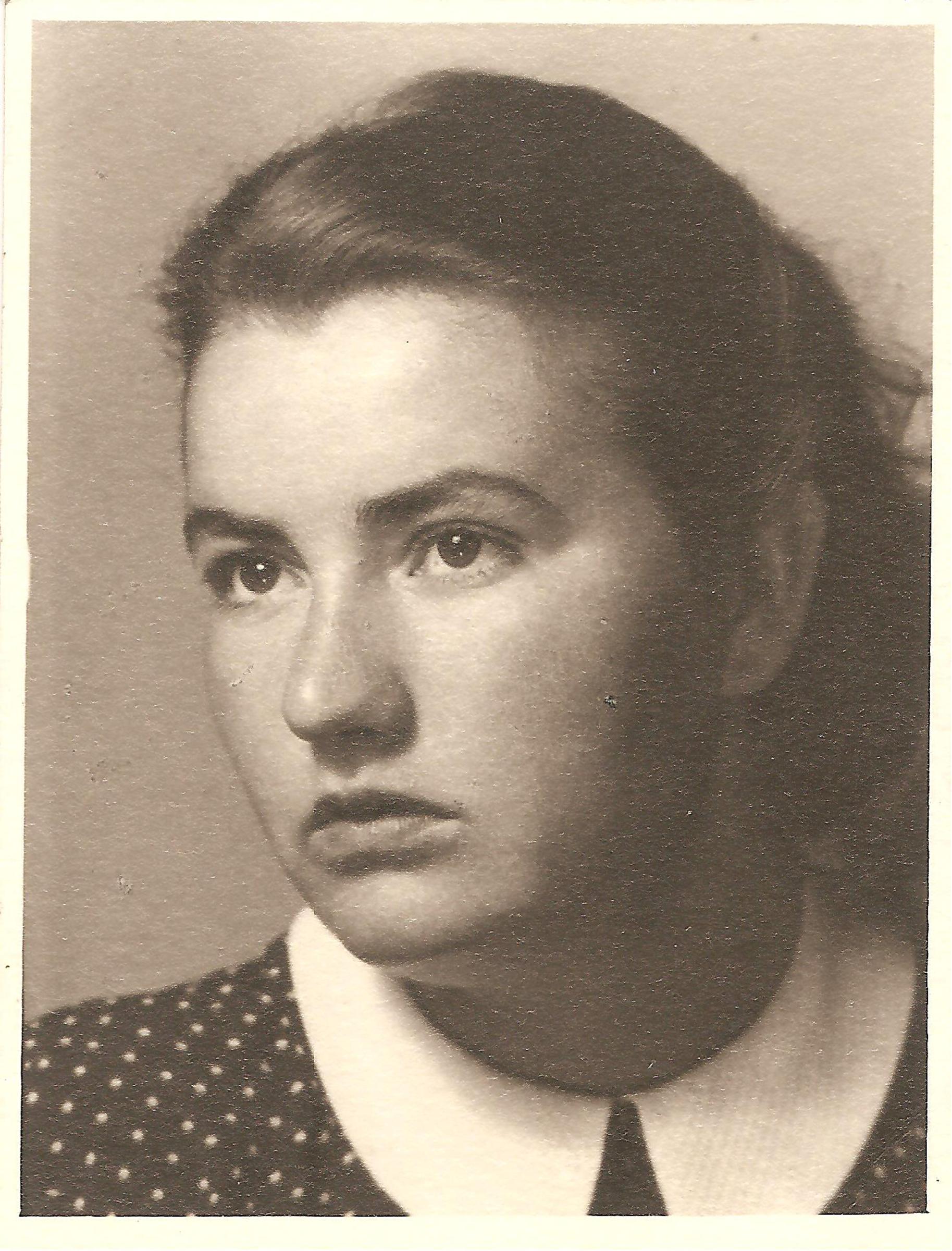 Anna Fidlerová June 16th, 1943.