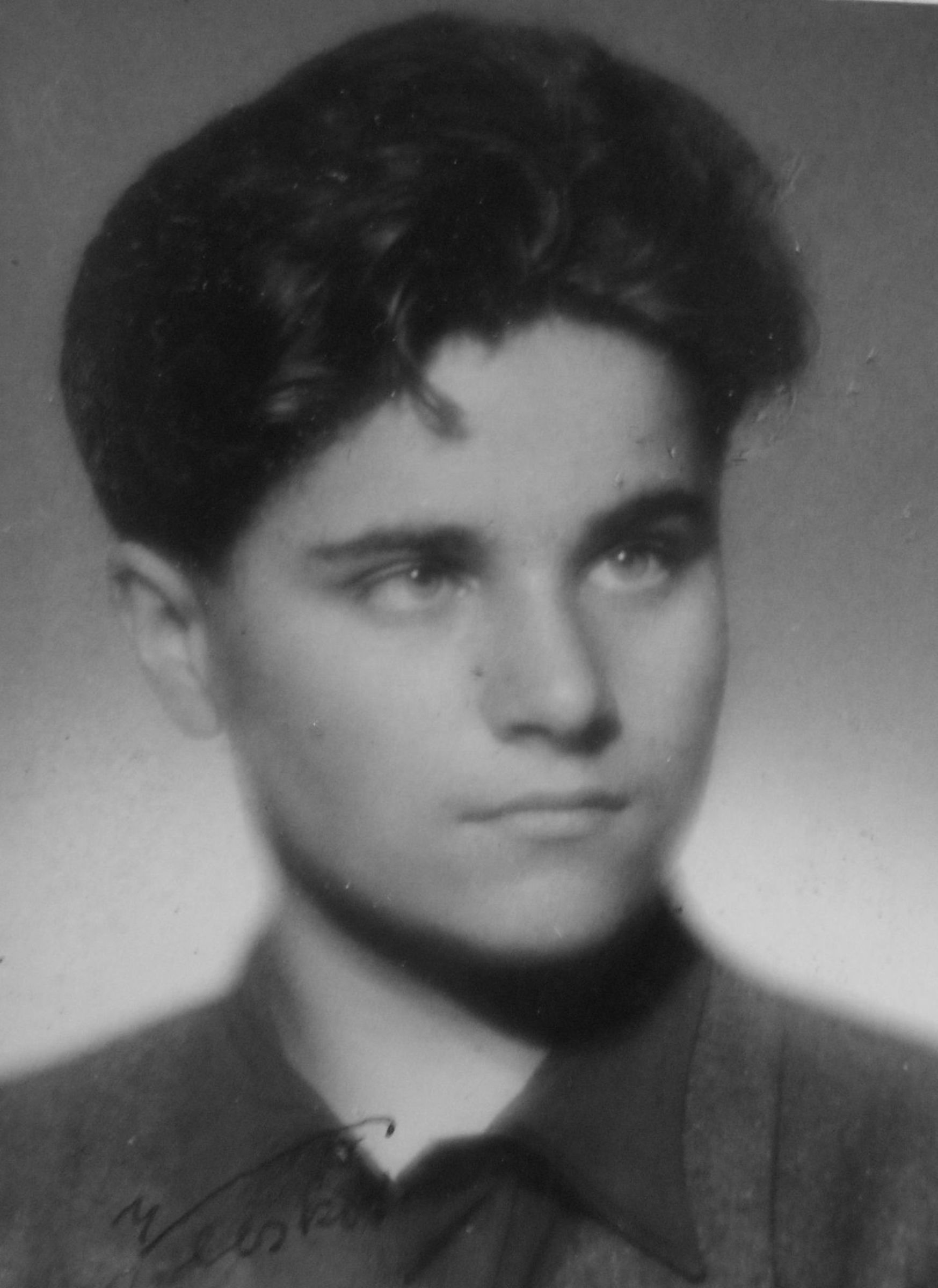 Igor Pleskot as a youth