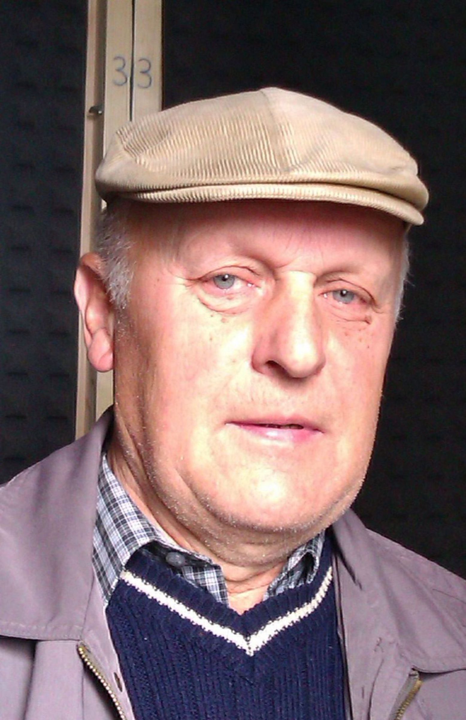 Jaroslav Hrdina během natáčení, 2014