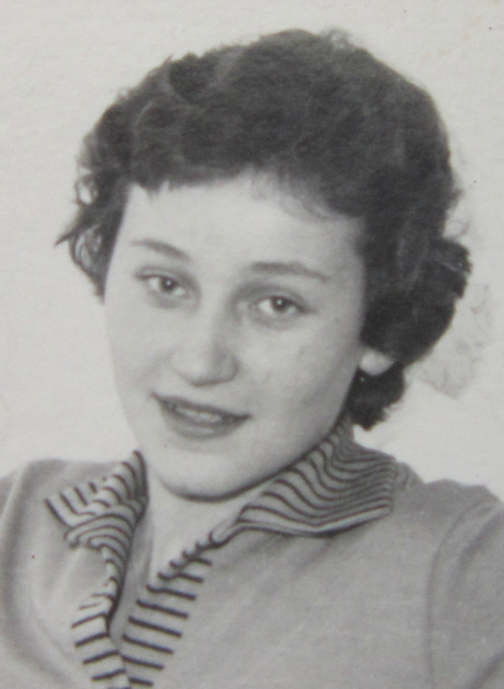 Marie Hromádková (Eliášová) v roce 1961
