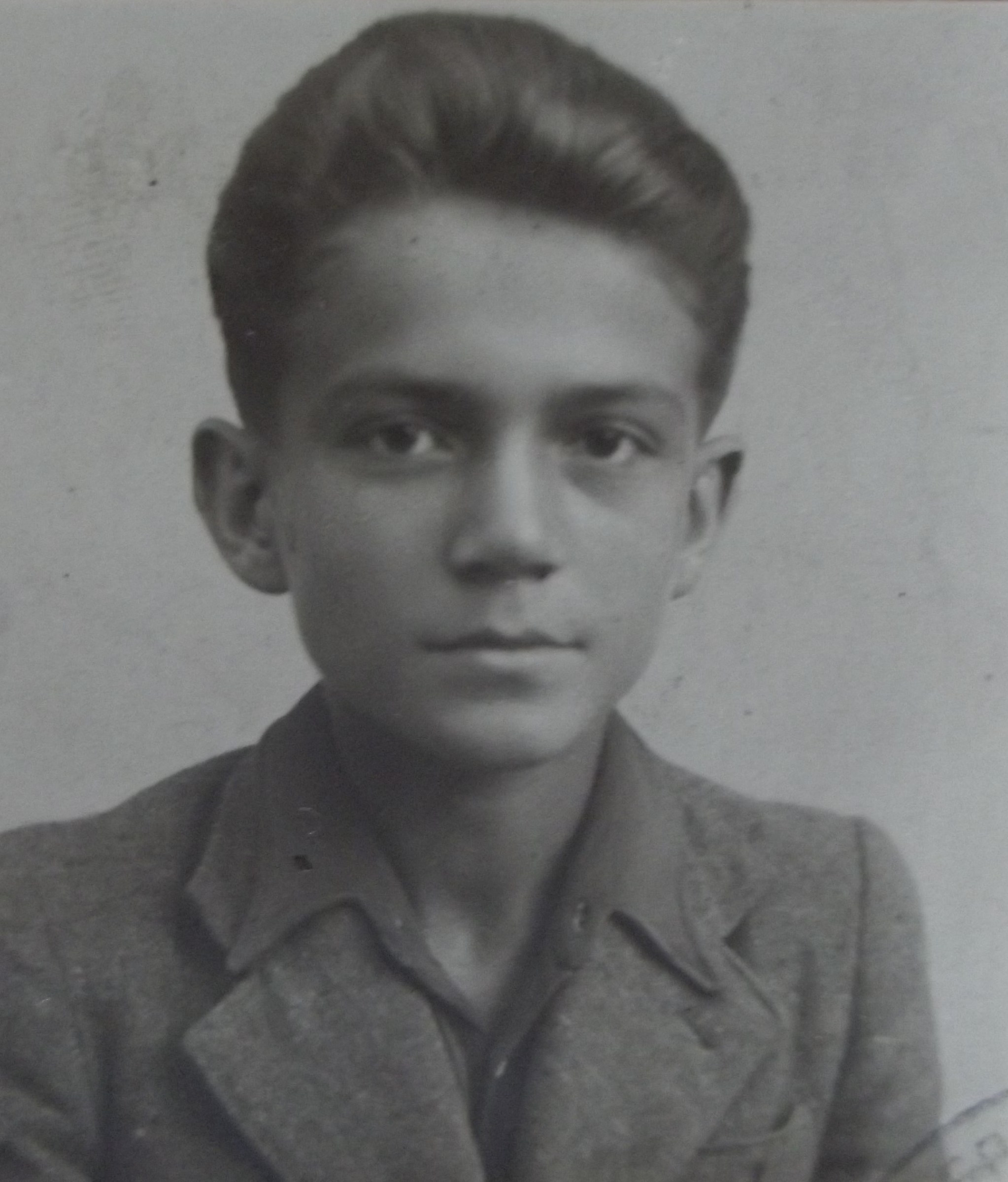 Karel Franta as a boy