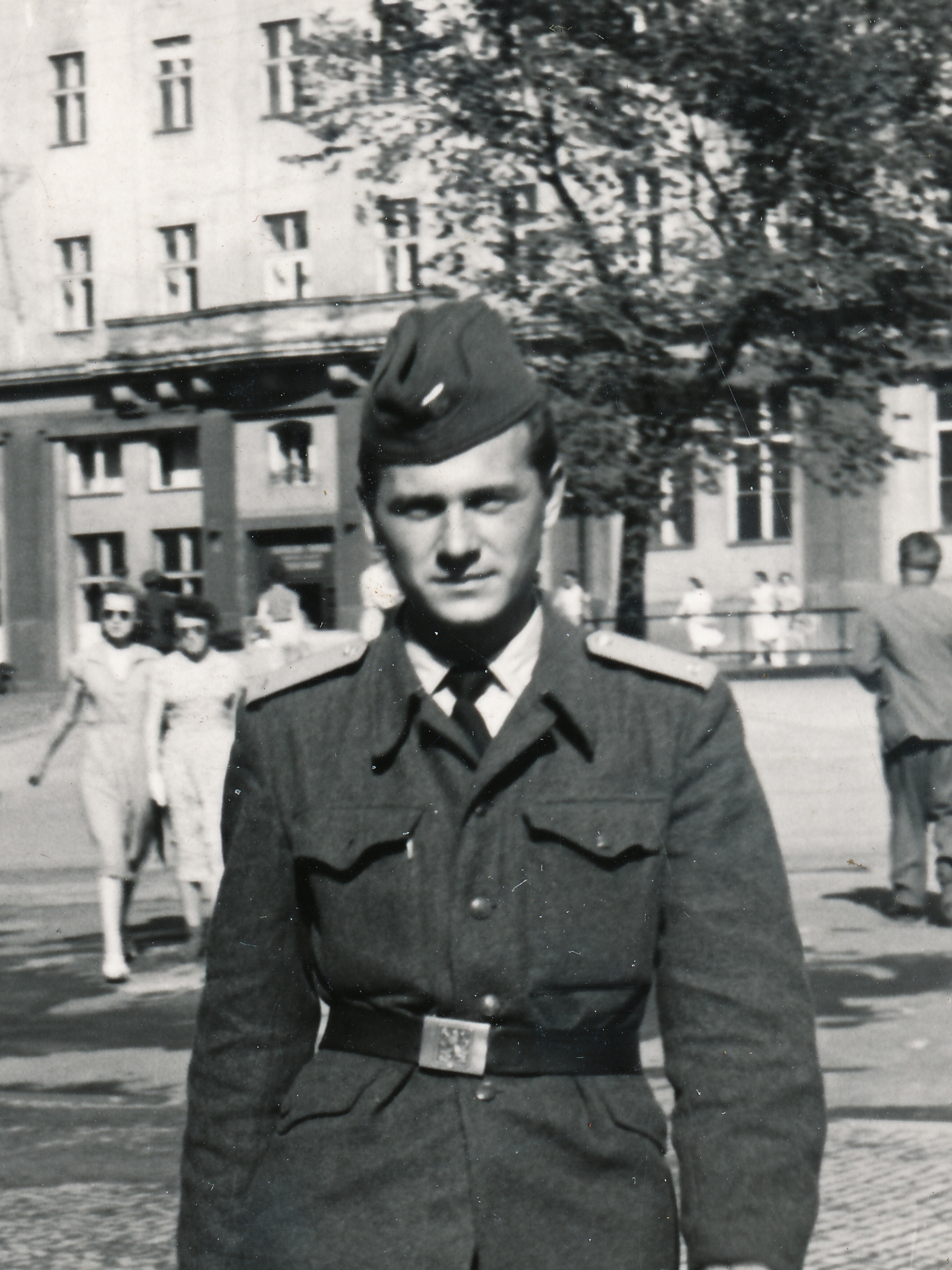 Jaroslav Vízner as a soldier