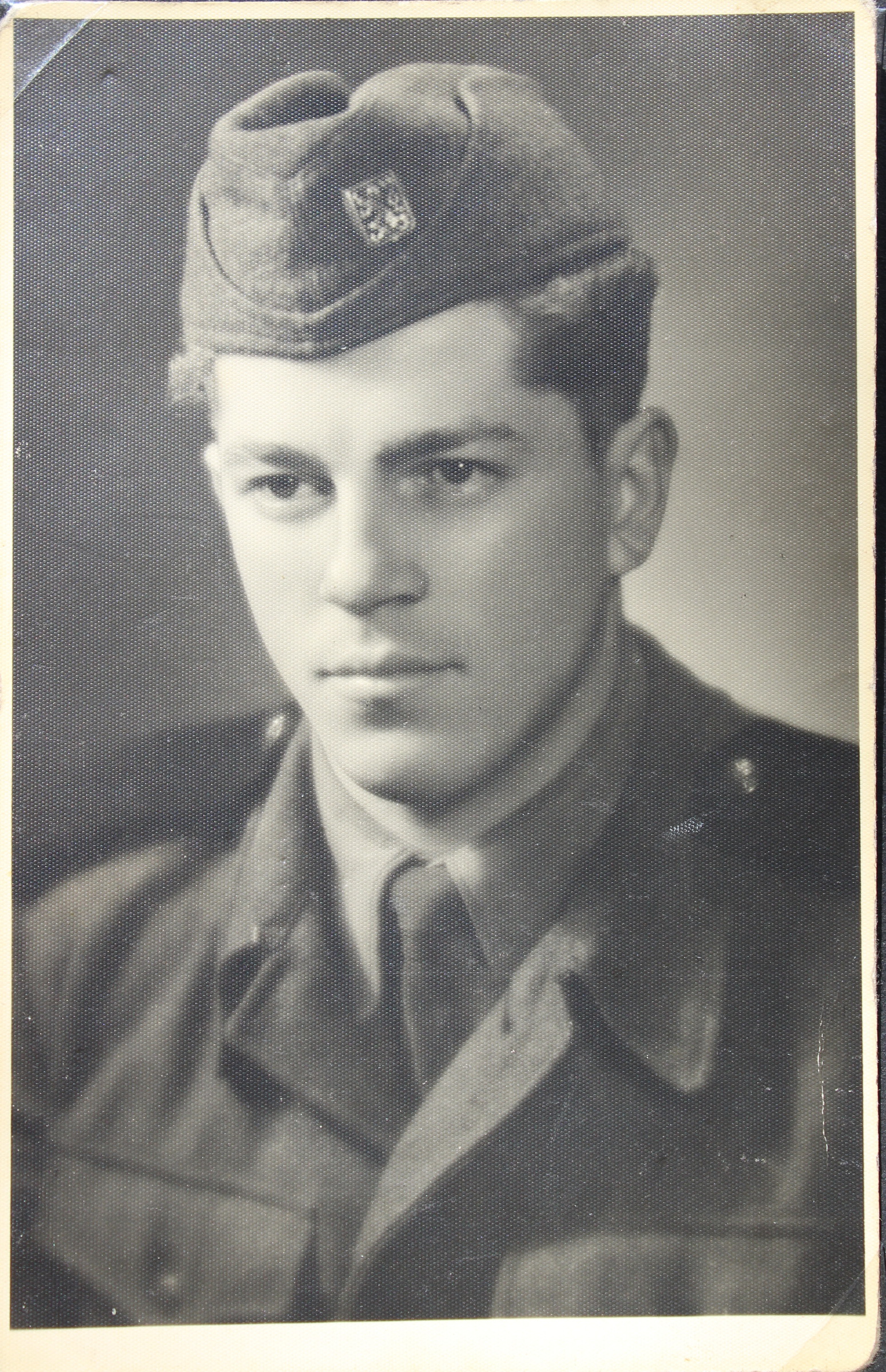 Karel Vošalík during military service