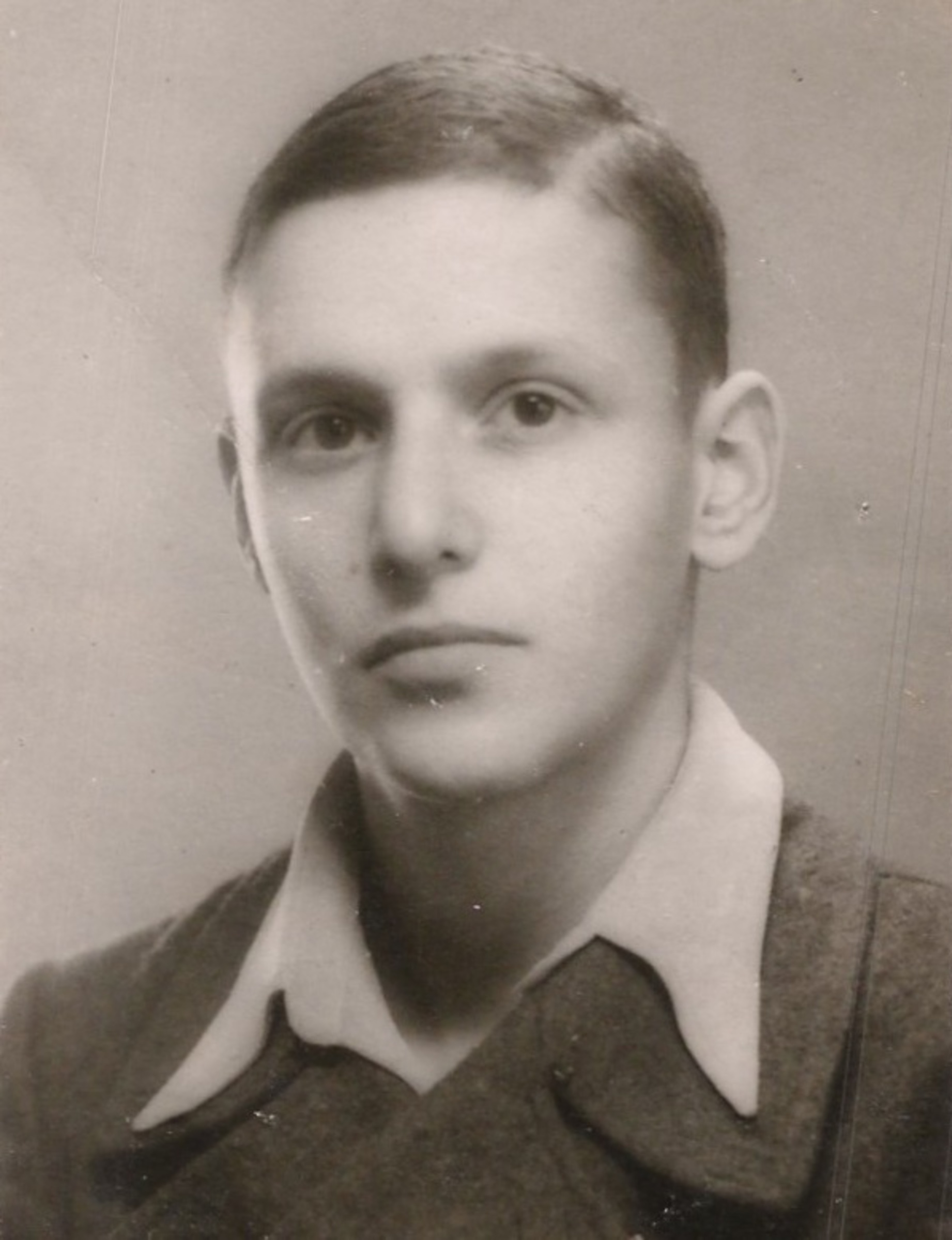 Max Lieben po návratu z koncentračního tábora. 1945