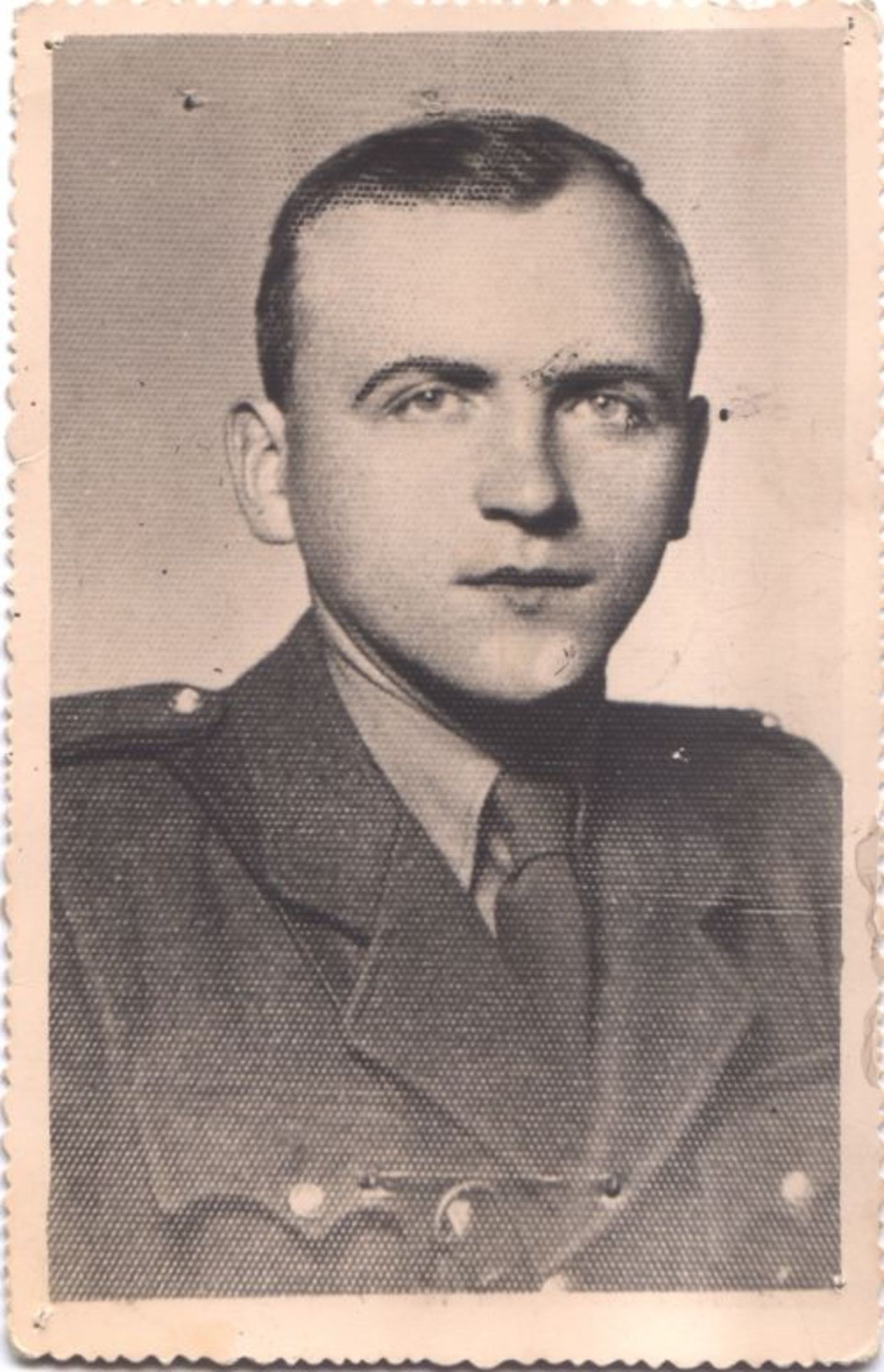 Mikuláš Šereťuk 25. března 1945 v Kežmaroku