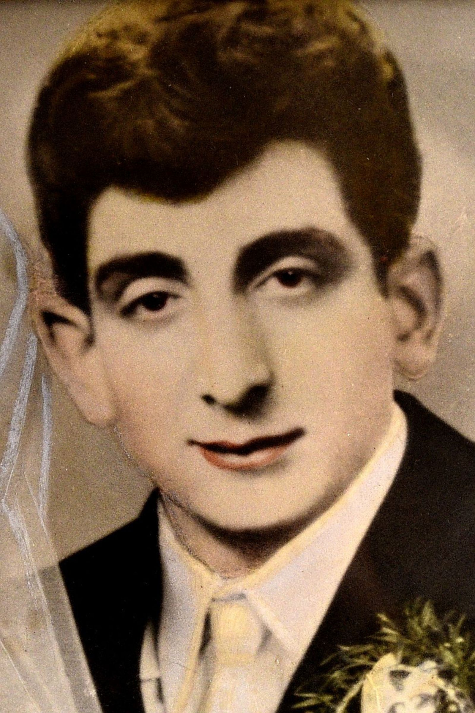 Koloman Mirga in 1965 / cut-out from his wedding photo