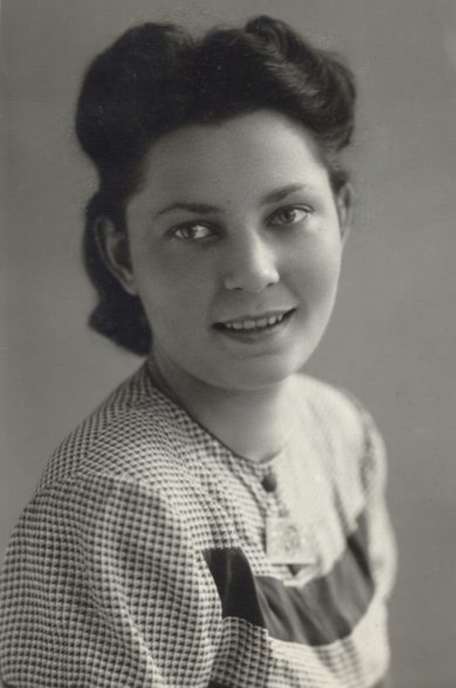 Jiřina Kotalíková as a young woman