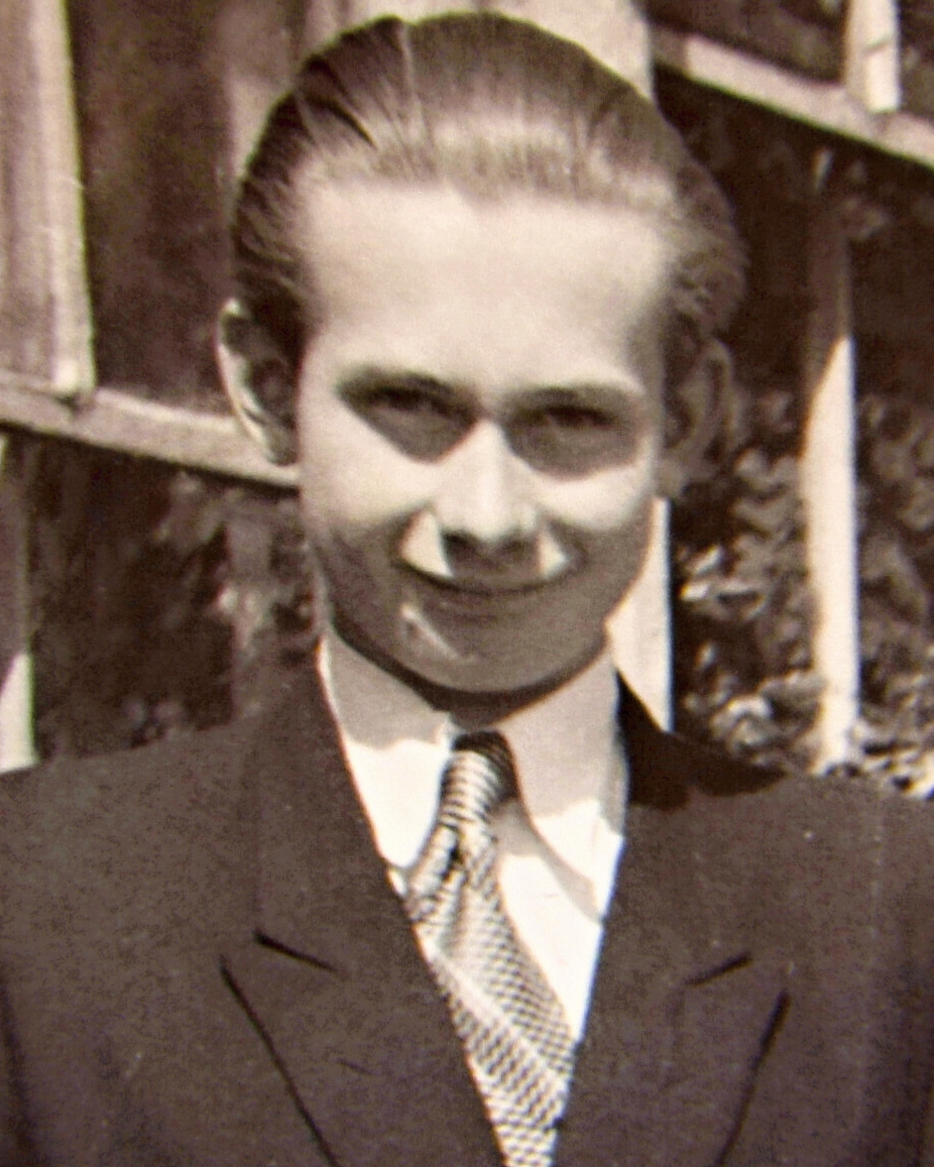Erik Navara as a young man