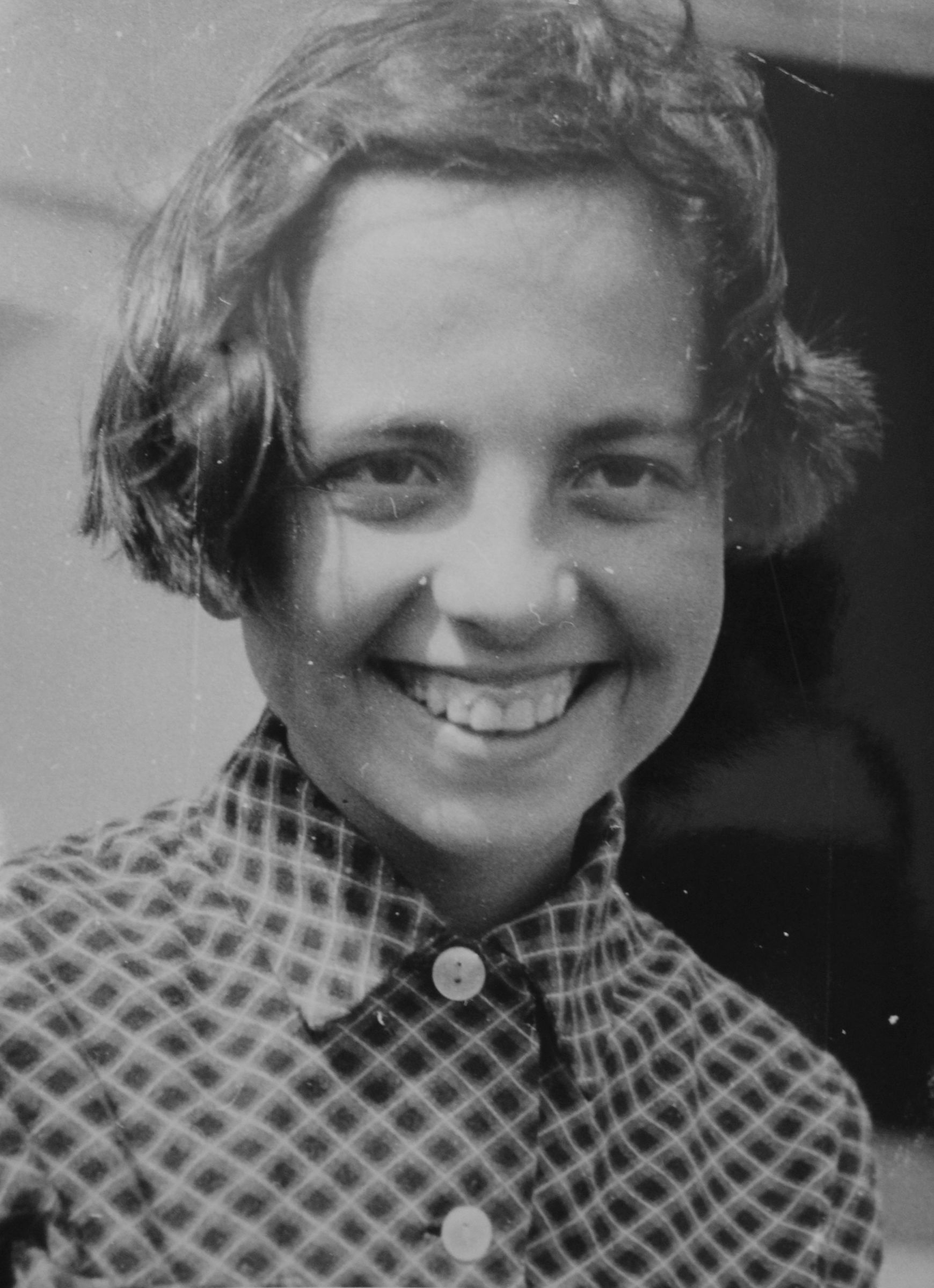 Ivana Bočková as a young woman