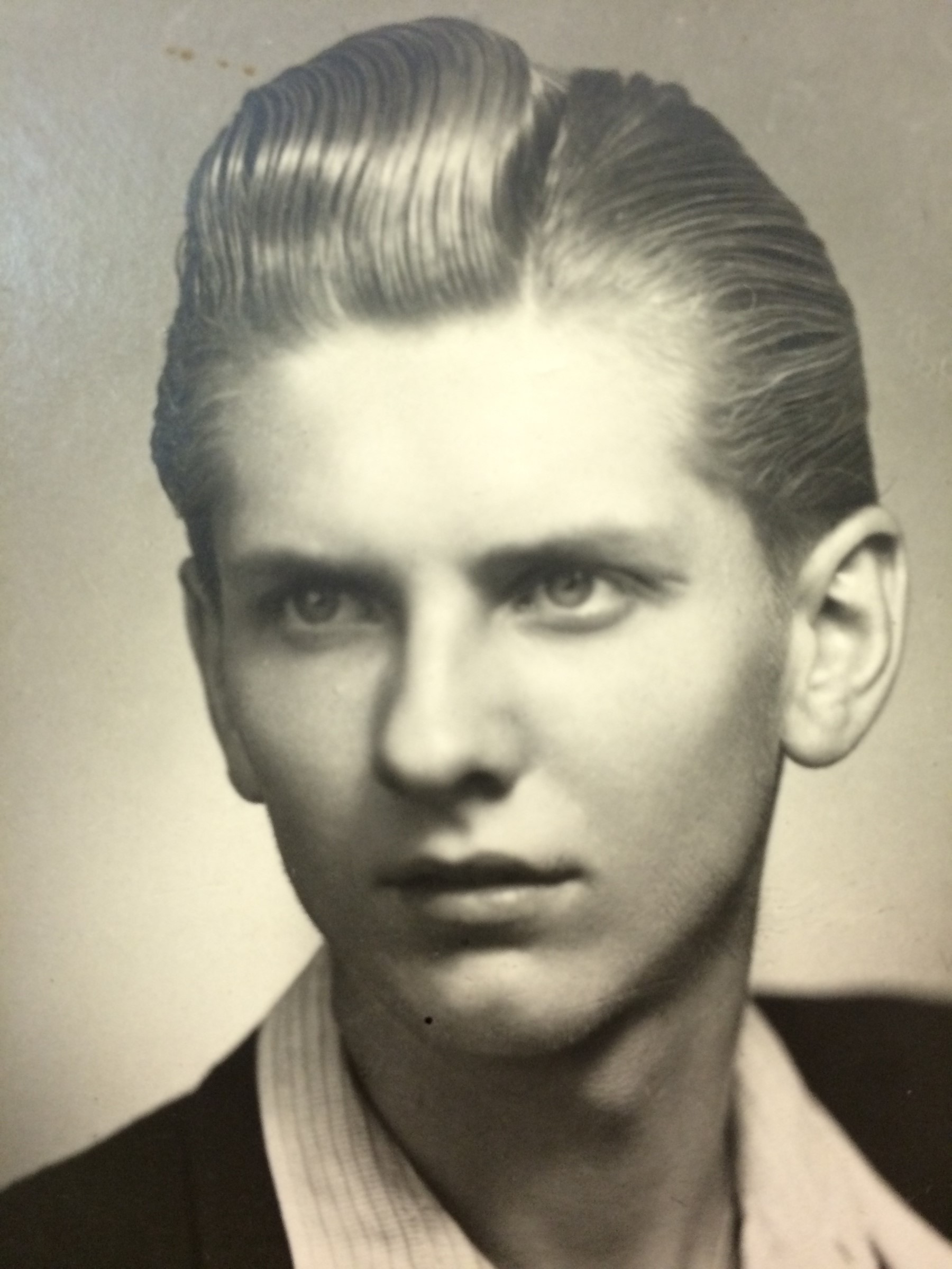 Evžen Seidl as a young man
