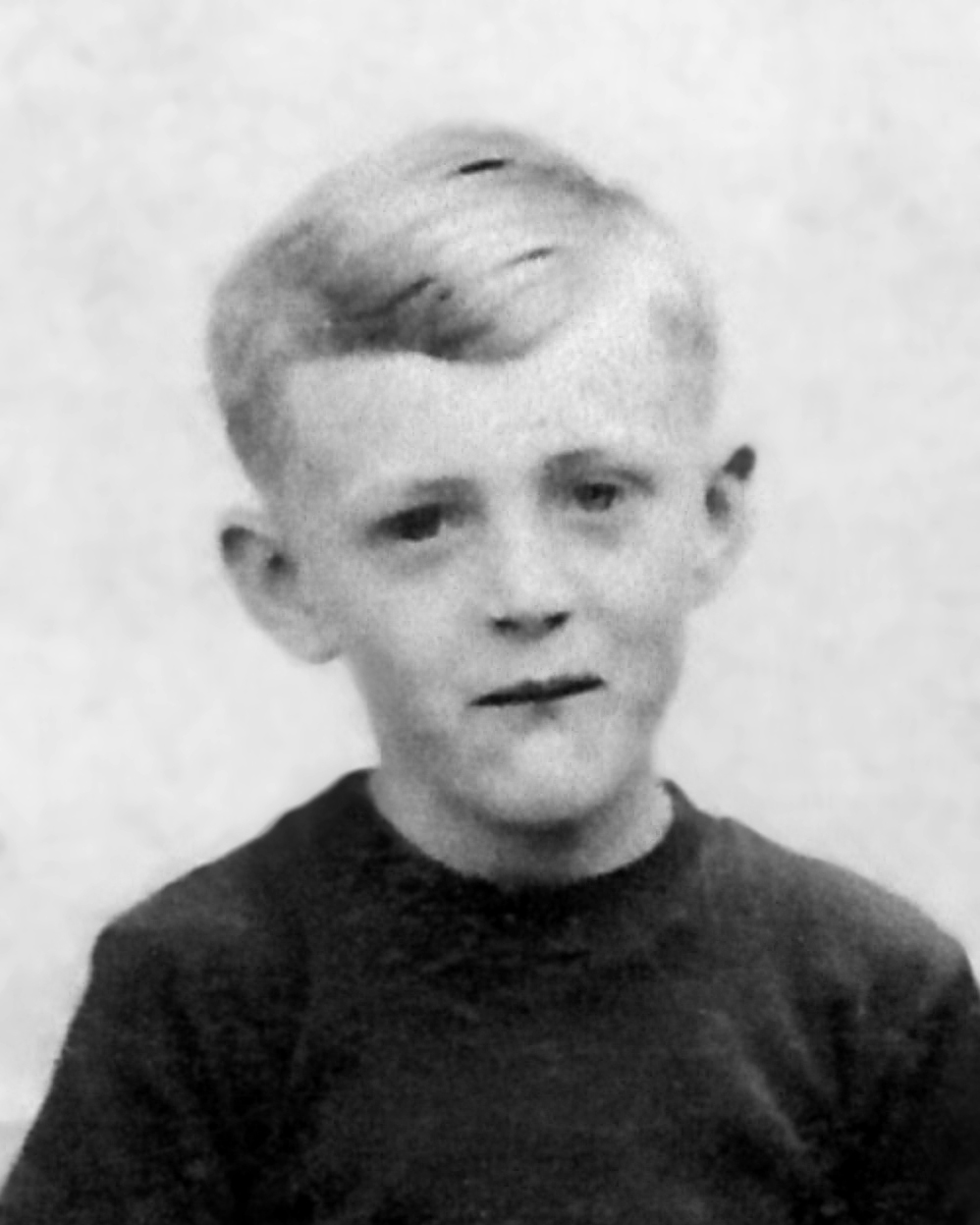 Jan Kreysa in his childhood