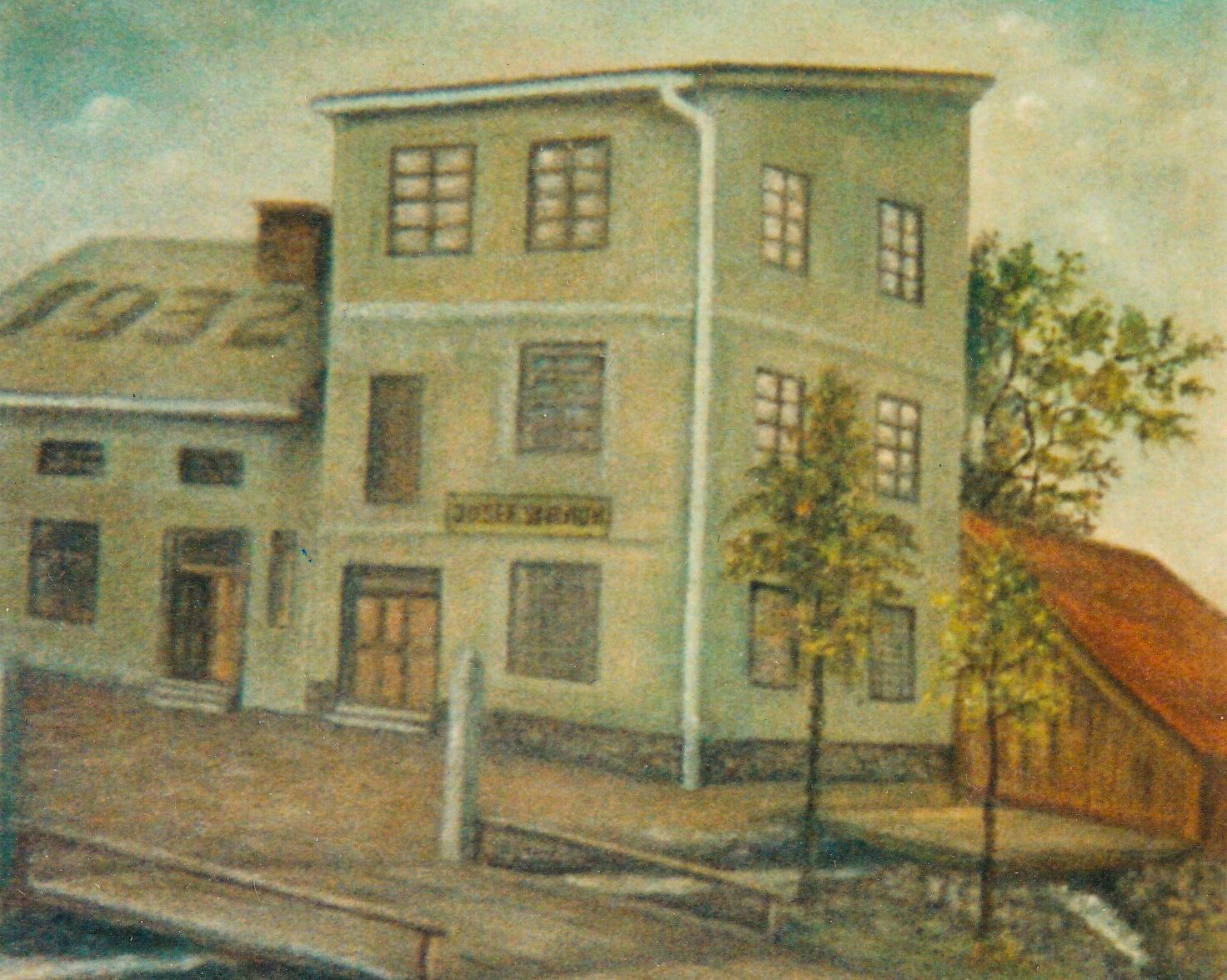 Dům v Hyršově, v němž Anna Fischer strávila dětství