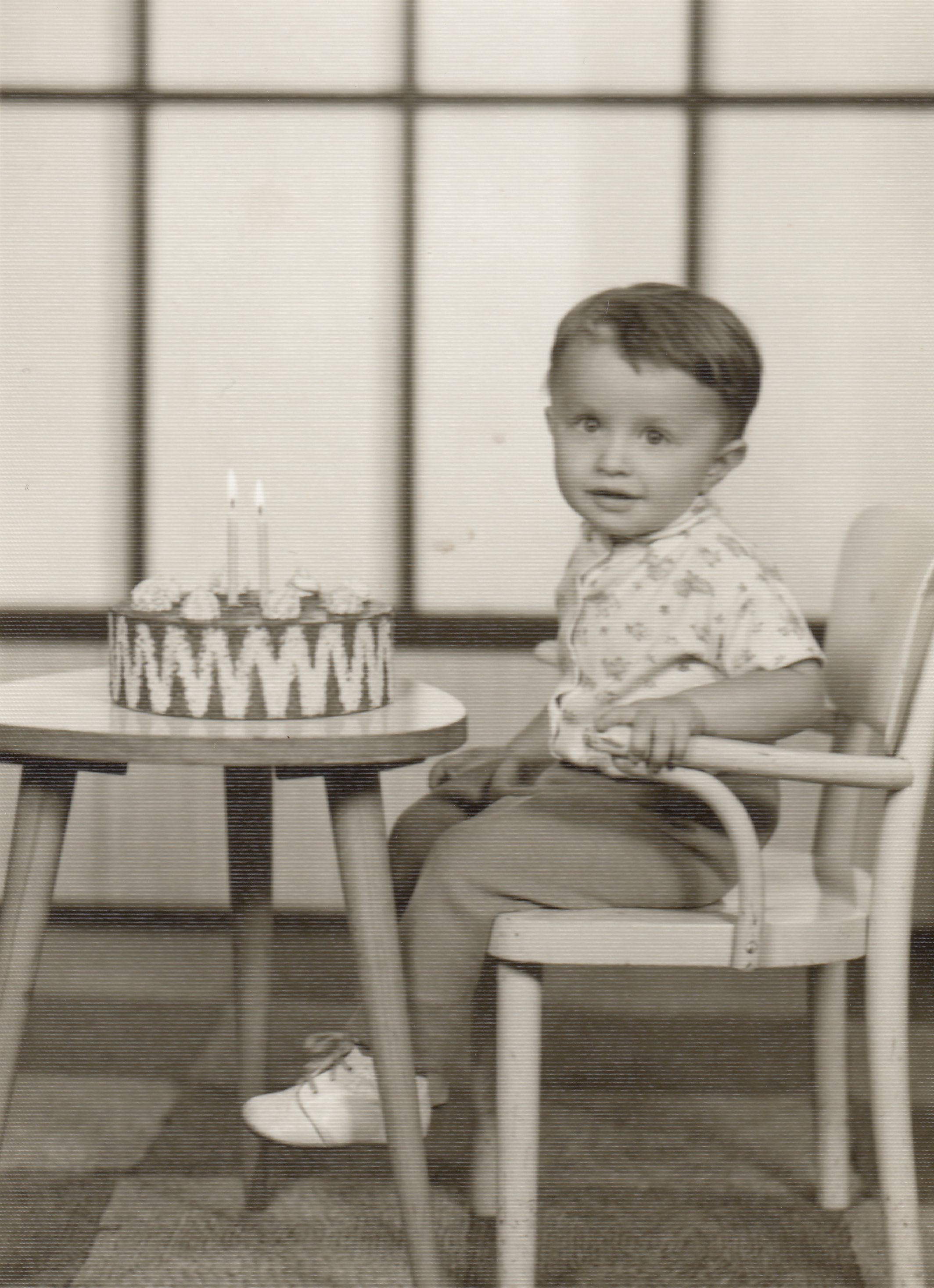 Miroslav Fleischman at the age of two years