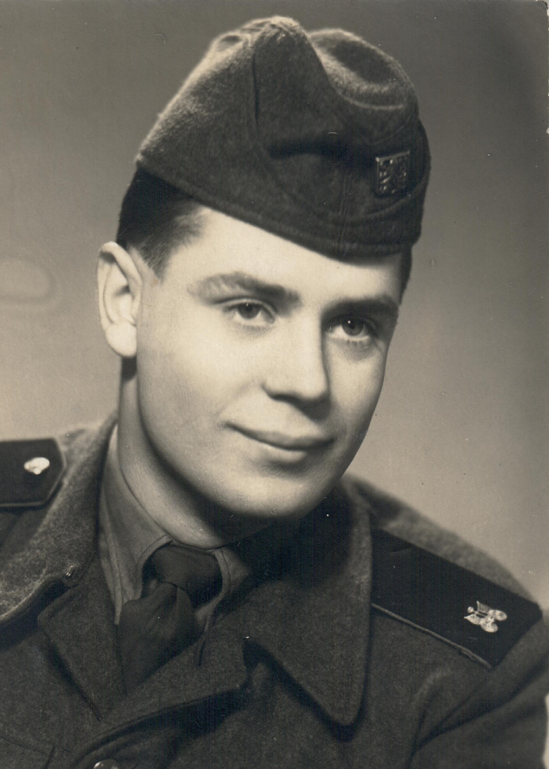 Jiří Frank v době výkonu voj. služby (1957–1959)