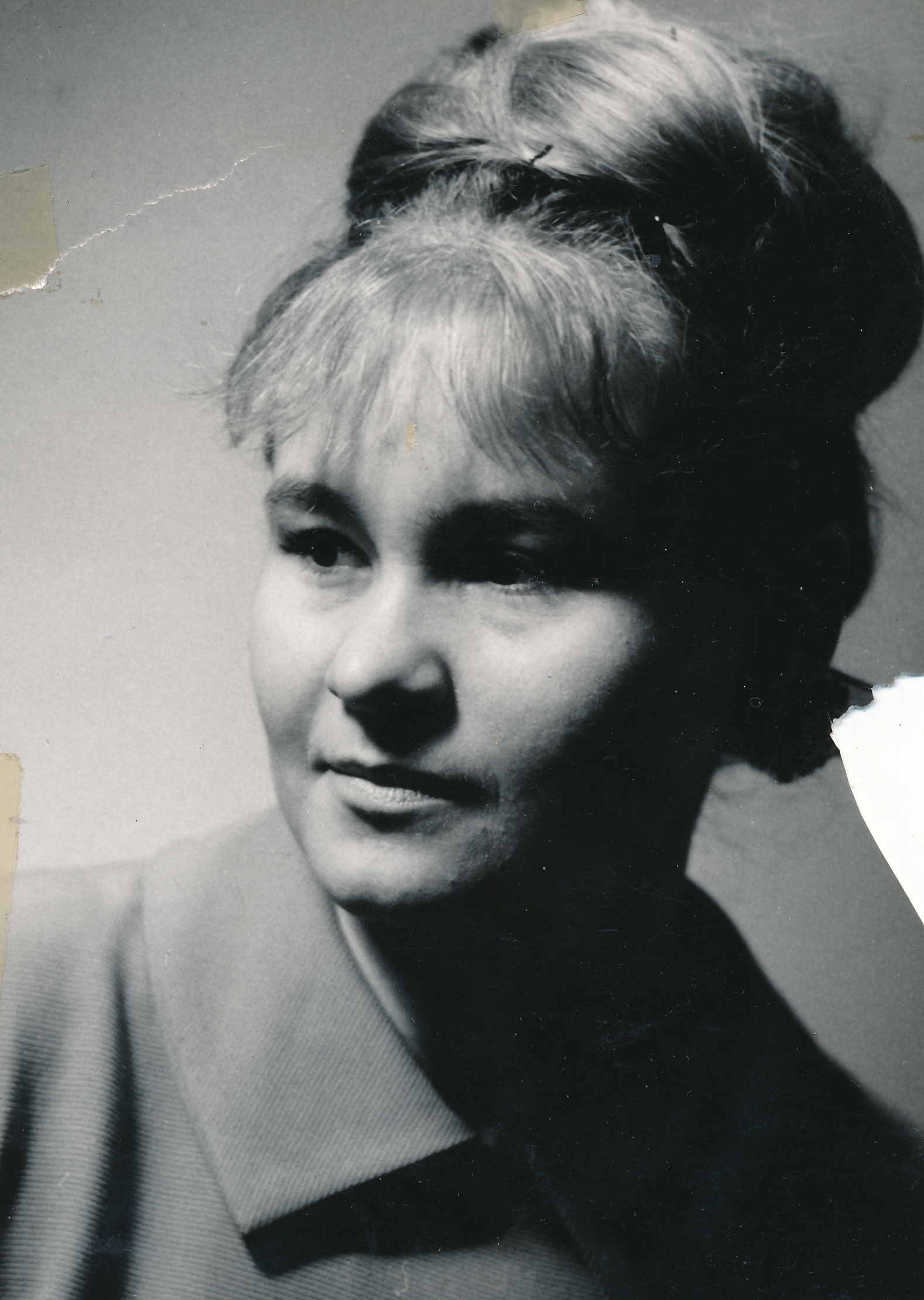 Dobový portrét Jarmily Trösterové, konec 60. let