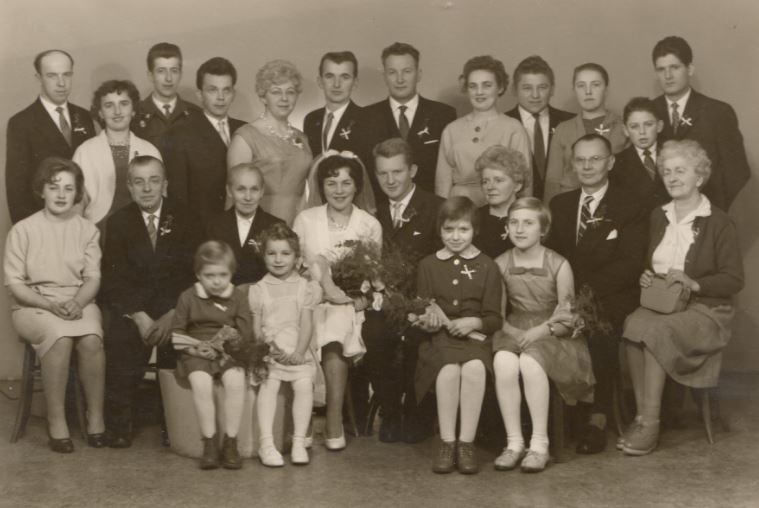 Wedding photo of Adolf Černý