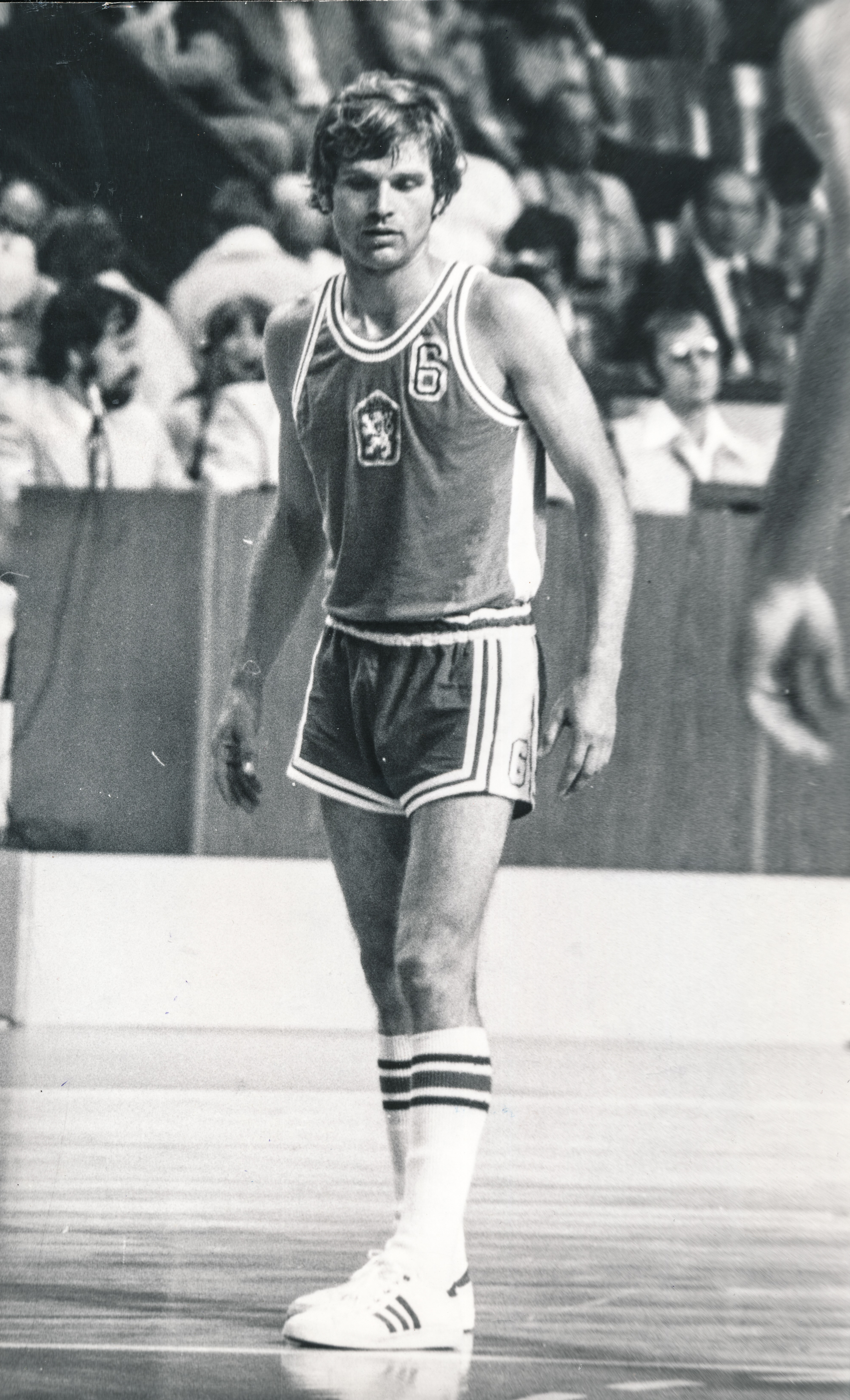 Jiří Konopásek v roce 1976, kdy družstvo Československa získalo na olympiádě v Montrealu šesté místo