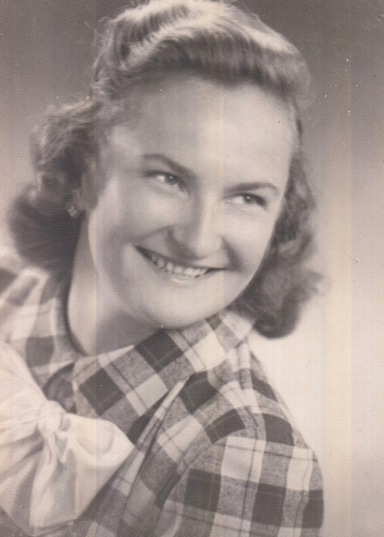 Anděla Neulingerová v roce 1949 ve Znojmě