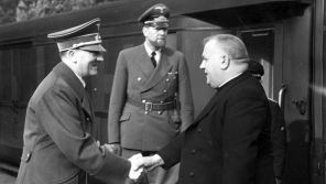 Jozef Tiso u Hitlera v Berlíně, říjen 1941.