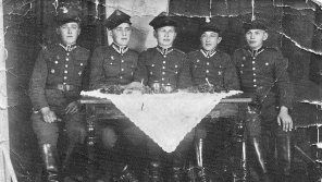 Důstojníci polské armády v Poznani, 1937