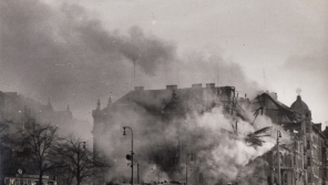 Bombardování Prahy, Rašínovo nábřeží