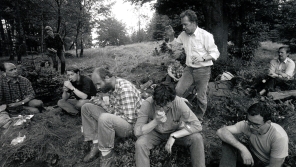 Setkání s polskými disidenty na Borůvkové hoře (15. srpna 1987). Zdroj: archiv Jáchyma Topola