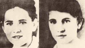 Sedmnáctiletá Anežka Ondrášková (vlevo) byla nejmladší obětí. Zastřelili ji a vhodili do hořícího domu s otcem Tomášem Ondráškem, bratry a švagrovou Annou (vpravo). Tomáši Ondráškovi mladšímu se podařilo i s průstřely uniknout, gestapo ho našlo v nemocnici.