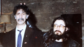 Frank Zappa a Karel Havelka (1990). Zdroj: archiv pamětníka