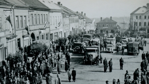 Příjezd Rudé armády do Skutče. Zdroj: archiv pamětnice Ludmily Severinové