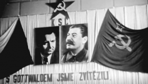 Záběr z amerického dokumentu Czechoslovakia Post World War II, zdroj Národní archív (National Archives)