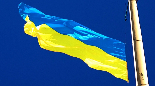 Ukrajinská vlajka. CC BY 2.0, zdroj: Oleksii Leonov