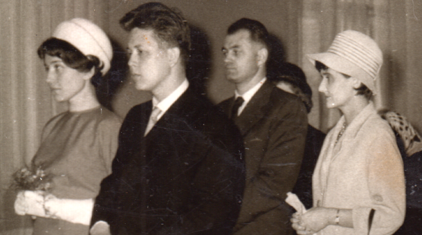 V roce 1963 se provdala za Františka X. Halase, syna slavného básníka. Zdroj: archiv Dagmar Halasové