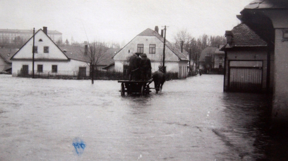 Povodeň v Žamberku roku 1946