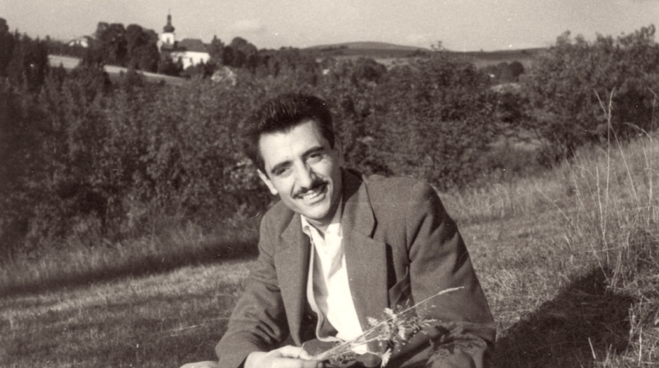 Abdul Rahman Ghassemlou v Československu. Foto: Paměť národa/archív Miny Norlin