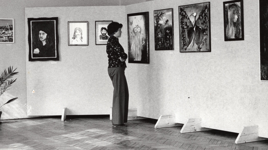 Výstava v Lošticích, kterou StB uzavřela. Zdroj: archiv pamětníka