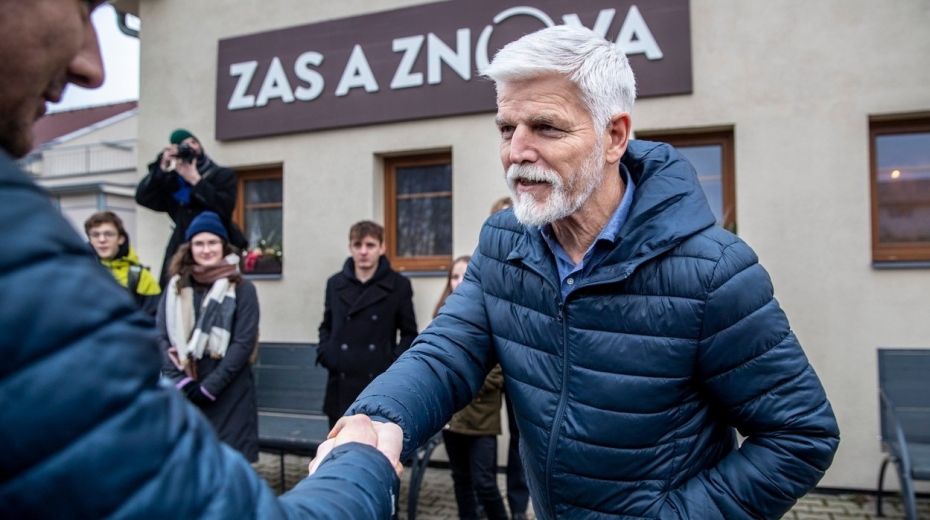 Zvolený prezident Petr Pavel během volební kampaně v lednu 2023. Zdroj: ČTK