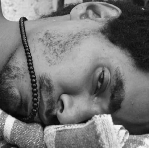 Luis Manuel během hladovky, kterou držel od 18. listopadu 2020. Foto: Katherine Bisket/Post Bellum