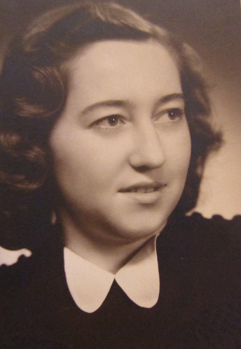 Daruše Burdová v roce 1943. Foto: Paměť národa
