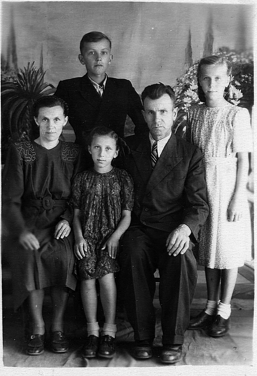 Rodina Sofie Zubrycke. Archiv pamětnice