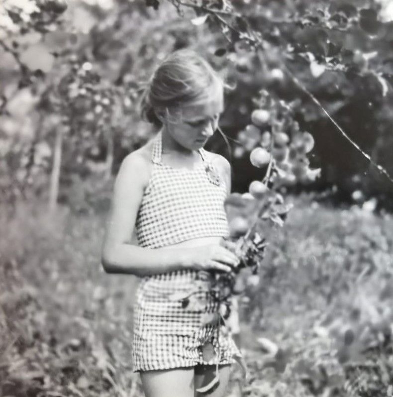 Eva Machková v létě roku 1941. Zdroj: Paměť národa / archiv pamětnice