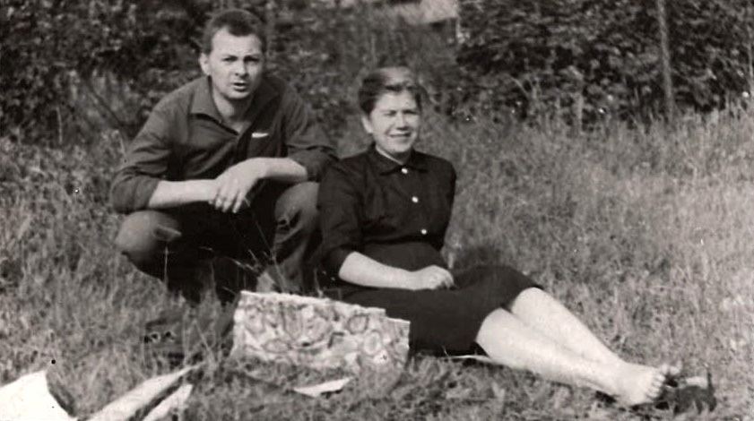 Jiřina Masná v roce 1965 na výletě s manželem. Zdroj: archiv pamětnice